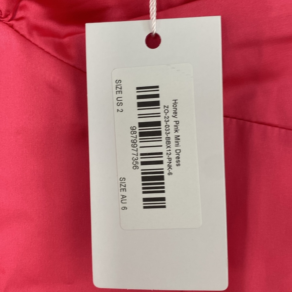 Beginning Boutique HOCO Honey Pink Mini Dress - Size‎ 2 NWT (sold out online) - Picture 12 of 17